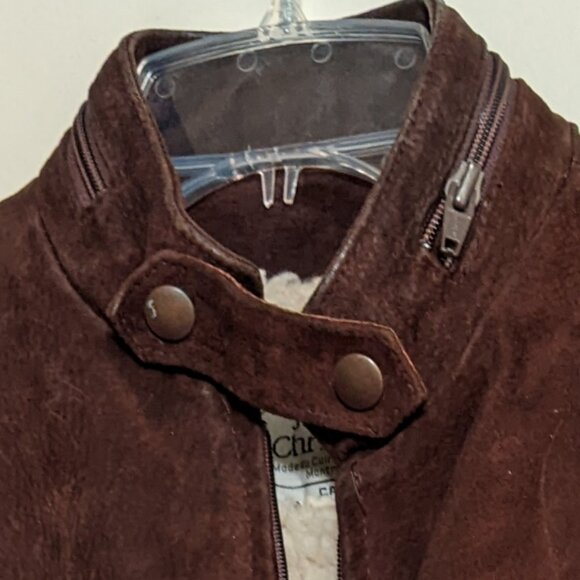 Vintage 1970s Sherpa Lined Bomber Jacket - Picture 7 of 9